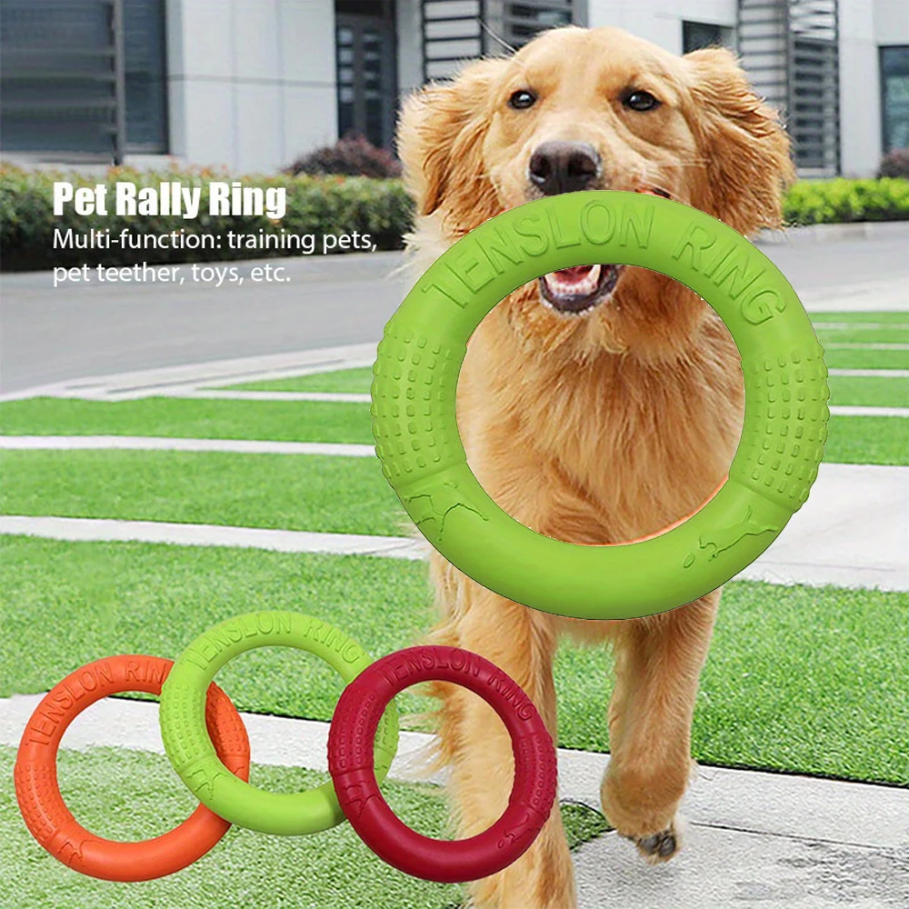 강아지용 훈련 장난감, 야외 스포츠, 플라잉 디스크,  - Flying Disc Dog Training Toy 리뷰 및 가격