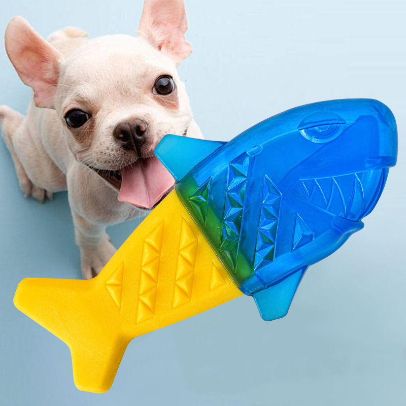 여름철 시원한 강아지 씹는 장난감, 냉동 가능한 어금니 - Teeth Cleaning Dog Chew Bone 리뷰 및 가격