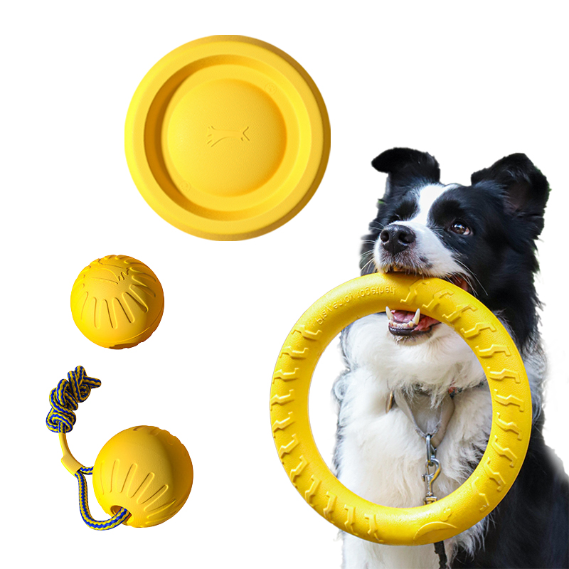 EVA 내구성 개 장난감 4 팩 플라잉 디스크 + 공  - Indestructible Dog Chew Toy 리뷰 및 가격