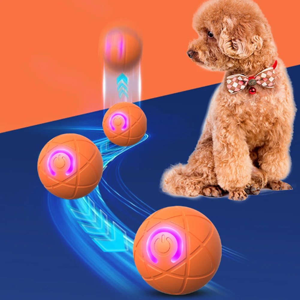 스마트 인터랙티브 강아지 공: 자동 회전 및 이동 전자 - Automatic Moving Dog Ball 리뷰 및 가격