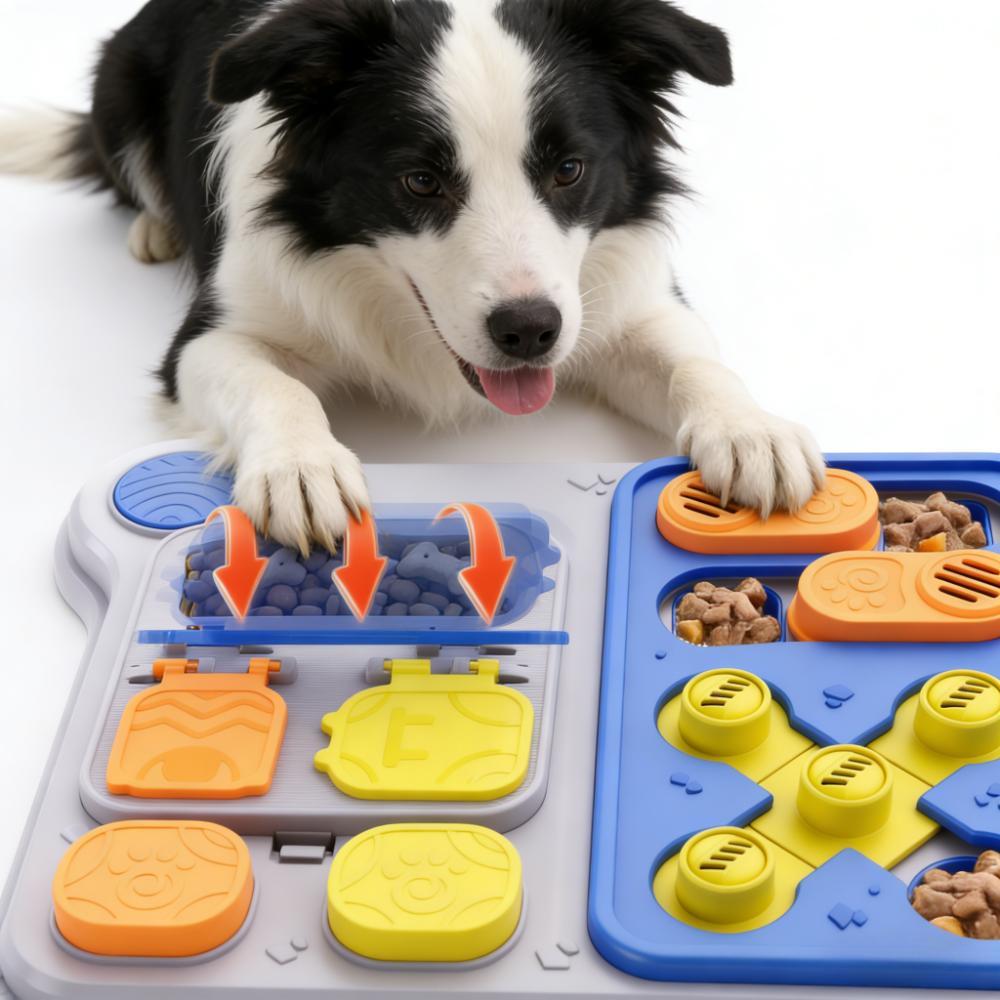 강아지 퍼즐 장난감 & 반려동물 급식기 - IQ 훈련용 - Dog Puzzle Feeder Toy 리뷰 및 가격
